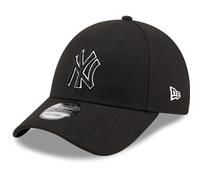 NEW ERA Cappello da baseball 'POP OUTLINE 9FORTY' nero / bianco, Taglia 56-57