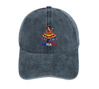 Cappello da baseball Panamanian Heritage and Pride per uomo e donna, regolabile, in denim, cappello da camionista, Stile blu navy, Taglia unica