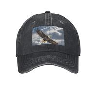 Cappello da baseball per donne e uomini con aquila vola nel cielo cappello da papà cappello da baseball da golf cappello da baseball regolabile cappelli da camionista, Nero , Taglia unica