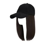 Cappello da baseball per ragazze con estensioni dei capelli, cappello da baseball per primavera inverno antivento per fotografia di strada