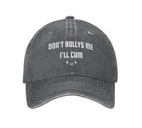 Cappello da baseball per uomo e donna con scritta "Non farmi il bullo, ver