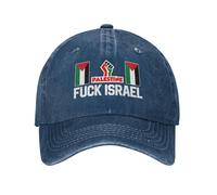 Cappello da Baseball per Uomo e Donna Fanculo Israele, Libera la Palestina, Non ce ne andremo