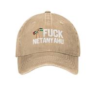 Cappello da baseball per uomo "Fanculo Netanyahu" Israele Palestina libera