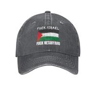 Cappello da baseball per uomo "Fanculo Netanyahu" Israele Palestina libera