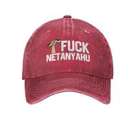 Cappello da baseball per uomo "Fanculo Netanyahu" Israele Palestina libera