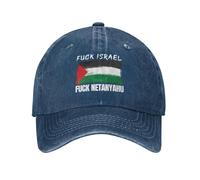 Cappello da baseball per uomo "Fanculo Netanyahu" Israele Palestina libera