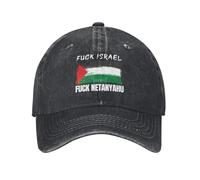 Cappello da baseball per uomo "Fanculo Netanyahu" Israele Palestina libera