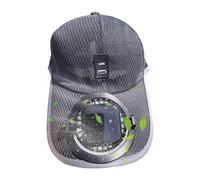 Cappello da baseball per ventilatori all'aperto - Protezione UV Sunhat con ventilatore solare incorporato, un buon tappo di regolazione | Ombra estiva di raffreddamento per le donne ideale per