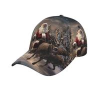 Cappello da baseball regolabile Merry Christmas per un comfort elegante e un sole - unisex e traspirante copricapo per tutte le stagioni nero, nero, taglia unica