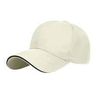 Cappello da baseball regolabile per allenamenti di corsa e attività all'aria aperta, per tutte le stagioni, Beige, Taglia unica