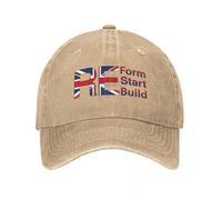 Cappello da Baseball Riforma Partito Uomini Donne Fare Gran Bretagna Grande Distressed Cappello da Sole in Cotone Vintage Allenamenti All'aperto Regolabile