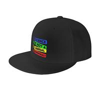 Cappello da Baseball Science Is Not A Liberal Cappello Snapback Traspirante Regolabile Cappucci da Golf, per All'Aperto, Sportivo, Tennis, Golf, 55-59cm