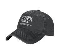 Cappello da Baseball Se dicessi Che Lo riparerei, Lo farei Lavato Cappello da Camionista alla Moda Estivo Unisex per Adolescenti con Stampa Hip Hop