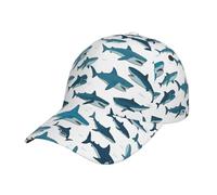 Cappello da Baseball Shark with Various Gestures Regolabile Berretto Visiera Classico Baseball Cappellini per Pesca Sport Aperta