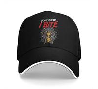 Cappello da Baseball Spiders Cappello Multicolore Berretto da Uomo con Visiera Non Mi Metto alla Prova I Bite Tarantula Spiders Protezione Visiera Personalizzata