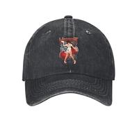 Cappello da Baseball Uomo,Cherry Pie Rock Band Pattini A Rotelle Design Concerto Tour Demin Cappello Trucker Durevole per Tutte Le Stagioni cap Femminile cap Uomo Estate,Regali per colleghi di Lavoro