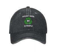 cappello da baseball uomo,Soylent Green Is People Tappo demin ad asciugatura rapida Cappellini per avventure all'aria aperta Cappellino da baseball da uomo da donna,regali per colleghi di lavoro