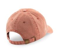 Cappello da baseball vintage a basso profilo Beechfield Orange TU
