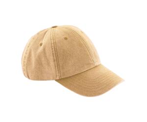 Cappello Da Baseball Vintage A Basso Profilo In Cotone Pesante Regolabile