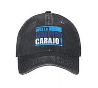 Cappello da Baseball Vintage Javier Milei Viva La Libertad Carajo, Unisex, con Chiusura a Scatto, Lavato, per allenamenti all'aperto, Regolabili
