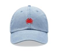 Cappello Da Baseball Vintage Lavato Unisex Per Papà Pescatore Divertente Animale