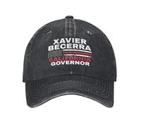 Cappello da Baseball Xavier Becerra per Governatore della California, Elezioni 2026, per Uomo e Donna