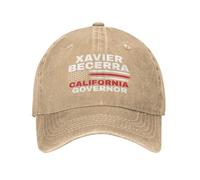 Cappello da Baseball Xavier Becerra per Governatore della California, Elezioni 2026, per Uomo e Donna