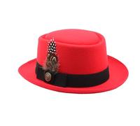 Cappello da bowler nero - Cappello da Oktoberfest, cappello bavarese | Cappello tradizionale tedesco con accessori in piuma, cappello classico con cinturino in feltro con nastro, abbigliamento per
