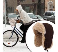 Cappello da cacciatore invernale antivento e antifreddo, cappello russo per