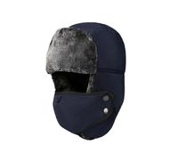 Cappello da cacciatore pilota Ushanka antivento unisex | Cappello da soldato russo da uomo e da donna con maschera for la caccia allo sci