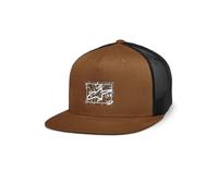Cappello da camionista Alpinestars Mackinic Snap back - marrone nero