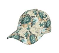 Cappello da Camionista Cute Sea Turtle Casuale papà Cappello Regolabile Berretto Visiera per attività Corsa Donna