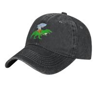 Cappello da Camionista Great White Shark Riding A T Rex Protezione UV Cappello da Baseball Leggero Visiera Cappellino per Tennis Corsa attività