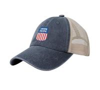 Cappello da camionista in denim Union Pacific Railroad, berretto da baseba