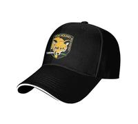 Cappello da Camionista Metal Gear Solid Fox Hound Gruppo Forze Speciali Camionista Cappello Maschile per Donne Cappello da Baseball Femminile