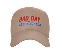 Cappello da Camionista per Uomo e Donna, con Scritta Bad Day to Be an Hot Dog, Divertente Cappello da Baseball alla Moda, Regalo