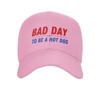 Cappello da Camionista per Uomo e Donna, con Scritta Bad Day to Be an Hot Dog, Divertente Cappello da Baseball alla Moda, Regalo