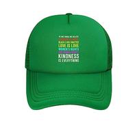 Cappello da Camionista Pride Flag in This House We Believe Science Is Real Lives Matter Regolabile papà Cappello Trendy Visiera Cappellino per Viaggio attività Donna