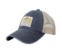 Cappello Da Camionista Vintage Da Uomo Con In Rete Berretto Da Baseball Regolabile Per Esterni Berretto Sportivo Estivo Da Donna Cappello Da Sole Unisex Con Stampa Dello Stemma Bretagna Bandiera