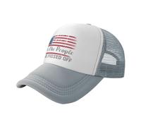Cappello da Camionista We The People 1776 Are Pissed off, Cappello in Rete Patriotic Freedom per Uomo e Donna, Berretto da Baseball Nero