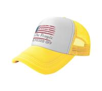 Cappello da Camionista We The People 1776 Are Pissed off, Cappello in Rete Patriotic Freedom per Uomo e Donna, Berretto da Baseball Nero