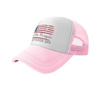 Cappello da Camionista We The People 1776 Are Pissed off, Cappello in Rete Patriotic Freedom per Uomo e Donna, Berretto da Baseball Nero