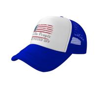 Cappello da Camionista We The People 1776 Are Pissed off, Cappello in Rete Patriotic Freedom per Uomo e Donna, Berretto da Baseball Nero