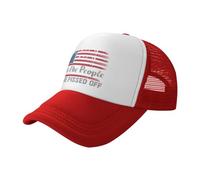 Cappello da Camionista We The People 1776 Are Pissed off, Cappello in Rete Patriotic Freedom per Uomo e Donna, Berretto da Baseball Nero