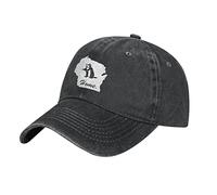Cappello da Camionista Wisconsin Animals Home State Maglia Cappello da Baseball Leggero Berretto per Ciclismo Sport Hip Hop