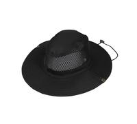 Cappello da campeggio con protezioni solari a tesa larga cappello da sole grande cappello con protezioni per il collo in corda cappello a tesa larga foro in rete cappello da pesca cappello da