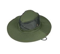 Cappello da campeggio con protezioni solari a tesa larga cappello da sole grande cappello con protezioni per il collo in corda cappello a tesa larga foro in rete cappello da pesca cappello da