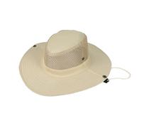 Cappello da campeggio con protezioni solari a tesa larga cappello da sole grande cappello con protezioni per il collo in corda cappello a tesa larga foro in rete cappello da pesca cappello da