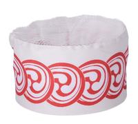 Cappello da chef in rete in stile giapponese, cappellino da cuoco per sushi bar, A20