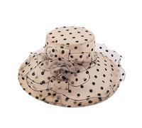 Cappello da chiesa da donna nero fascinator da tè da sposa cappello da sposa cappello a tesa larga floppy cappelli per uomo, B, M